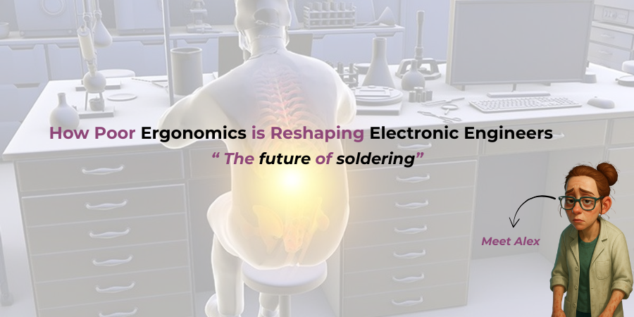 How Poor Ergonomics is Reshaping Electronic Engineers:  The future of soldering  
