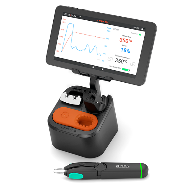 JBC BiRON 115T Wireless Nano Tweezer Soldering Station Kaisertech Ltd