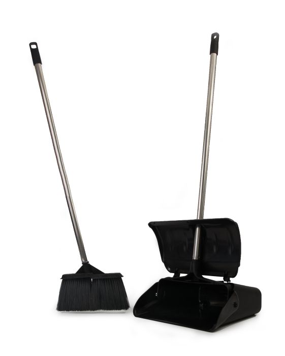 ESD Broom with dust pan and cover