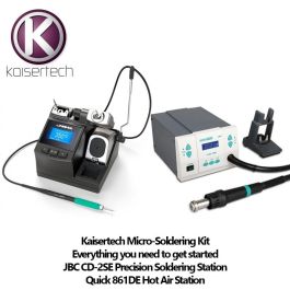 JBC CD-2SF and Quick 861* Micro Soldering Kit