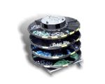 Carousel system 4 trays 450mm dia. ESD conductive