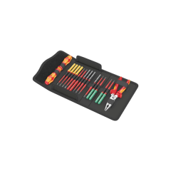 Wera Kraftform Kompakt VDE 17 Extra Slim Screwdriver Set - 17 Pieces - 05006612001