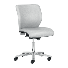 Cleanroom Vinyl Low Chair