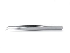 Tweezer 3CB-SA extra fine bent tip 110mm