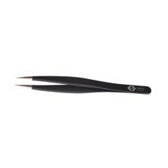 Tweezer Thick Precision ESD Tips 122mm - T2347D | Flat Pointed