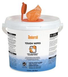 Ambersil 30767 Tough Wipes - Tub of 100