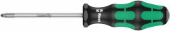 Wera 355 PZ 0 Screwdriver For Pozidriv Screws 3.0x60mm - 05009305001