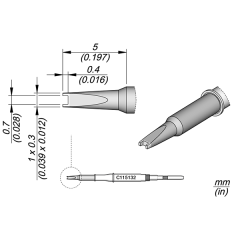 JBC C115132 Cartridge Chip For 0201