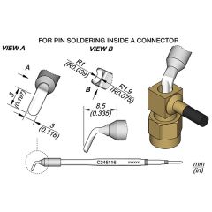 JBC C245116 Tip Pin / Connector Cartridge R1