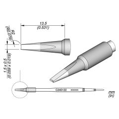 JBC C245122 Tip - Pin / Connector Cartridge R2 