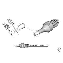 JBC C560-012 Desoldering Cartridge