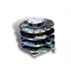 Carousel system 4 trays 600mm dia ESD conductive
