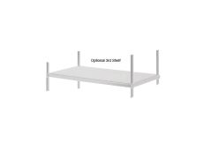 ESD Trolley - additional galvanised shelf 630x410x28mm