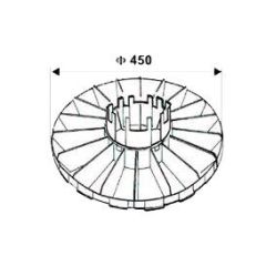 Carousel Tray 450mm ESD conductive