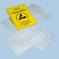 ESD A4 Conductive Laminating Film sheets (100 pack)