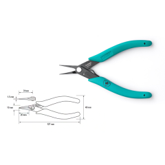 JBC PLR540 Fine Flat Tip Pliers