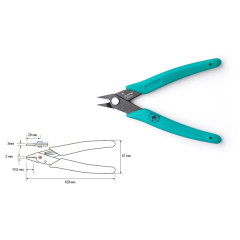 JBC PLR740 Fine Nosed Pliers