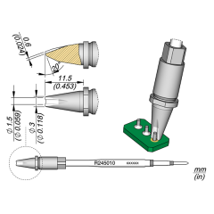 JBC R245010 Barrel Cartridge Ø1.5