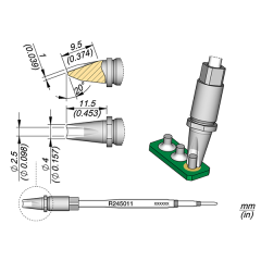 JBC R245011 Barrel Cartridge Ø2.5