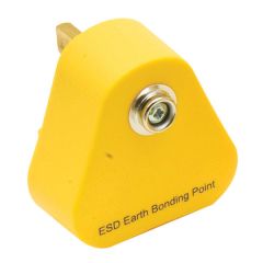 ESD Earth Bonding Plug 1x 10mm Stud