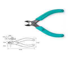 JBC SHR2175 Side Shears Ø 1.6