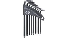 CK Tools Hexagon Key TX Torx Tamperproof Long Arm Set of 9
