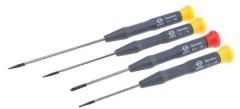 CK Tools T4884X Xonic Precision Screwdriver SL/PH Slotted Phillips Set Of 4