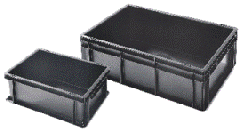 Wez ESD Conductive Tote box lid 300 x 200mm loose