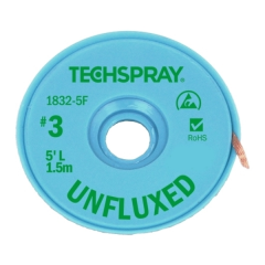 Techspray Unfluxed Desoldering Braid