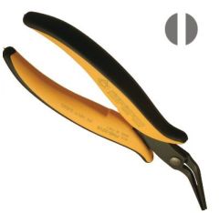 Piergiacomi Plier bent nose flat smooth 146mm 45deg