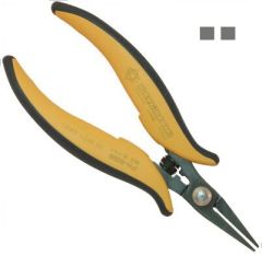 Piergiacomi Plier round nose short serrated 140mm