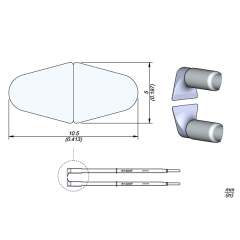 JBC W14005F Flat Blade Cartridges 5mm