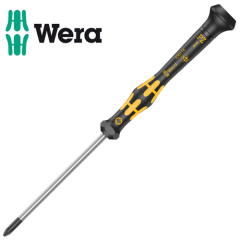 Wera 05030116001 1555 ESD Kraftform Micro Screwdriver Pozi PZ1/80