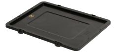 Wez ESD Conductive Tote box lid 400 x 300mm hinged