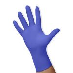 Powder Free Blue Nitrile Gloves Pack 100