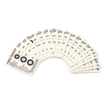 Humidity Indicator Cards - Standard Cobalt - 3 Spot 5-10-60% - Tin of 125