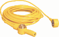 ESD Anti Static Common point ground lead 4.5m yellow