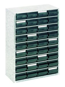 Raaco 109246 936-01 Component Storage Cabinet 36 Drawers ESD