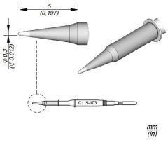 C115-103 Tip Cartridge 0.3mm