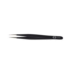 Tweezer Fine Sharp Straight Precision ESD Tips 110mm - T2340D | Pointed