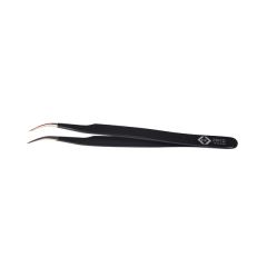 Tweezer Extremely Fine Curved Precision ESD Tips 120mm - T2361D | Curved