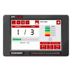 DPC Touch: sequencing and process monitoring interface
