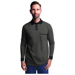 Long Sleeve ESD Polo Shirt