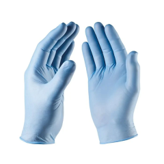 Blue Nitrile Gloves - Powder Free | Pack Of 100