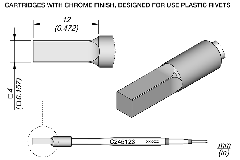 JBC C245123 Tip Cartridge Heat Staking 4 x 4mm 