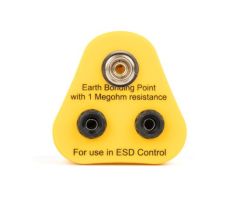 ESD Earth Bonding Plug 1x 10mm Stud and 2x 4mm Sockets