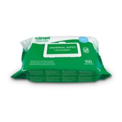 Clinell Universal Surface Wipes - Pack Of 100