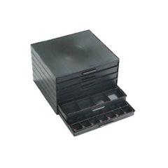 Conductive Compartmented Box 273x265x187mm - 6 Drawers