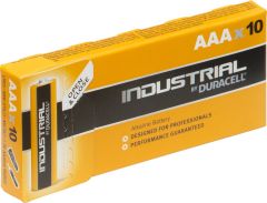 Duracell Industrial Alkaline Batteries - AAA 1.5V - Pack of 10