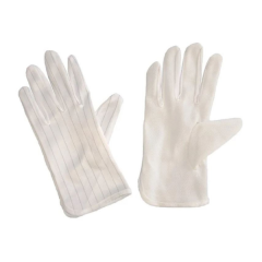 ESD Anti Static PVC Gloves Dots Super Grip Palm